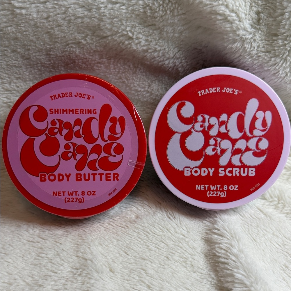 NEW Trader Joe’s Candy Cane Body Butter & Scrub